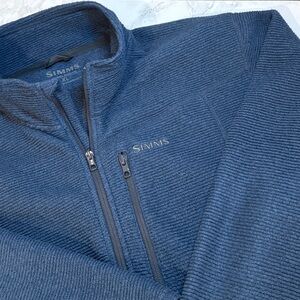 Simms Technical Fleece Full Zip Jacket Outdoor Fishing Layer Men’s XL